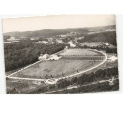 environs D'EPINAL: cimetière américain de quequement vue aérienne 10x15 - très bon état