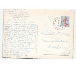 ROCHESSON: vue vers gérardmer vue aérienne 10x15 - très bon état