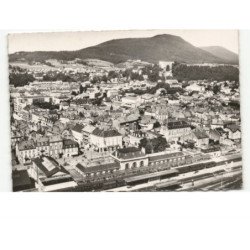 SAINT-DIE: la gare et faubourg saint-martin vue aérienne 10x15 - état