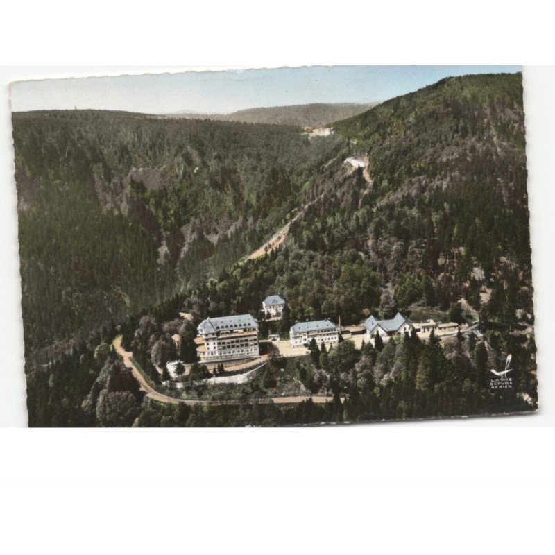 LA SCHLUCHT: sanatorium de allenberg vue aérienne 10x15 - très bon état