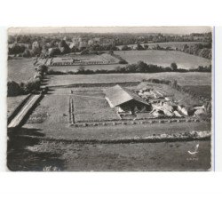 SANXAY: ruines gallo-romaines, les thermes vue aérienne 10x15 - état