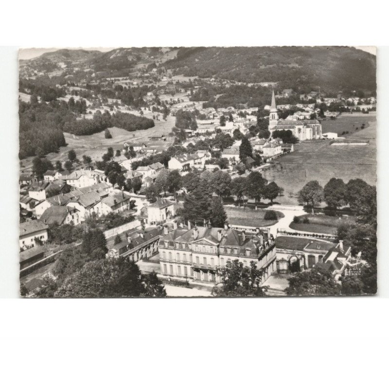 SAULXURES-sur-MOSELOTTE: le château vue aérienne 10x15 - très bon état
