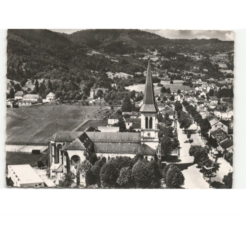 SAULXURES-sur-MOSELOTTE: vers les amias vue aérienne 10x15 - très bon état