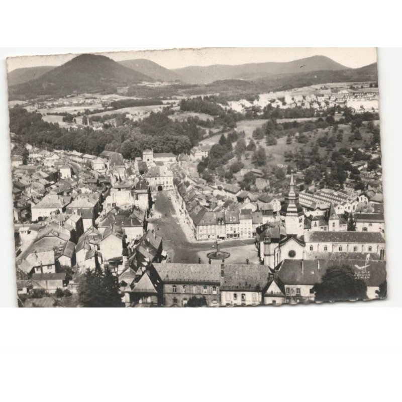 SENONES: place clémenceau vue aérienne 10x15 - état