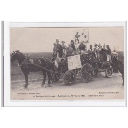 OUCQUES LA JOYEUSE - cavalcades : ensemble de 15 cartes postales anciennes - tres bon etat