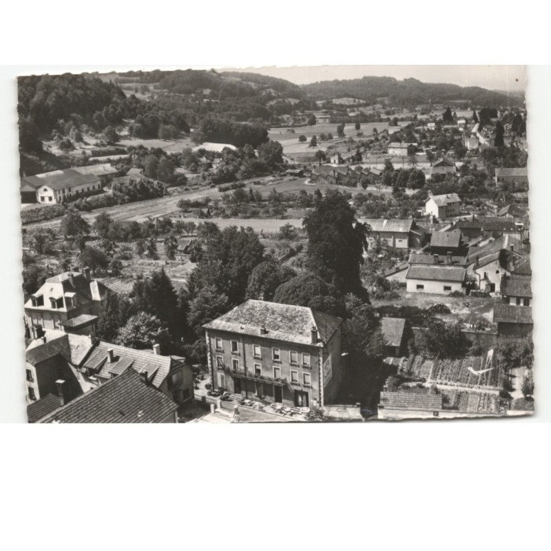LE VAL-D'AJOL: l'hôtel des vosges vue aérienne 10x15 - très bon état