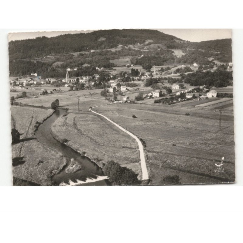 VECOUX: la moselle vue aérienne 10x15 - très bon état