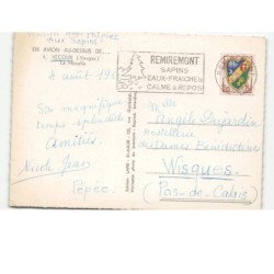VECOUX: la moselle vue aérienne 10x15 - très bon état