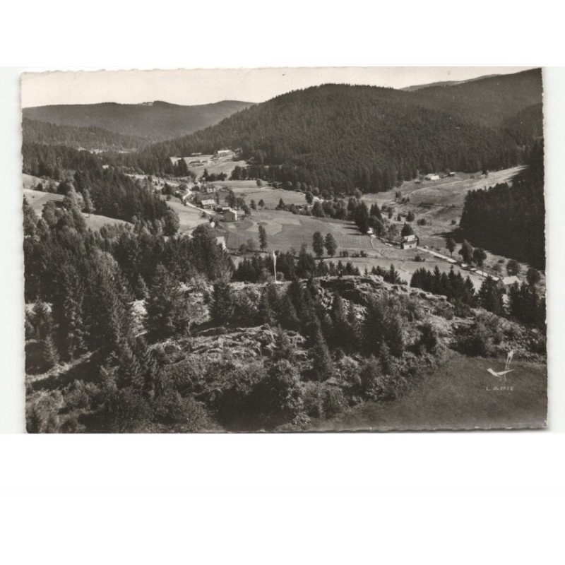XONRUPT: le calvaire de la roche du page dans les sapins, la moineaudière vue aérienne 10x15 - très bon état