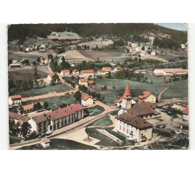 XONRUPT-LONGEMER: le centre vue aérienne 10x15 - état