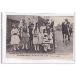 OUCQUES LA JOYEUSE - cavalcades : ensemble de 15 cartes postales anciennes - tres bon etat