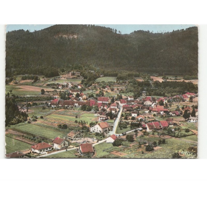 ALLARMONT: vue générale vue aérienne 10x15 - très bon état