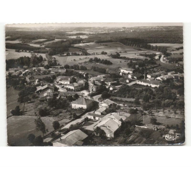 BONVILLET: vue aérienne 10x15 - état