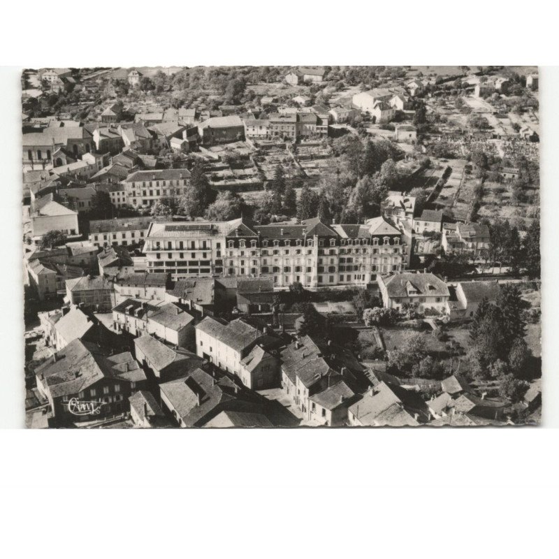 BAINS-les-BAINS: établissement thermal et le grand hôtel vue aérienne 10x15 - très bon état