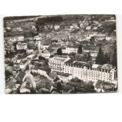 BAINS-les-BAINS: vue générale vue aérienne 10x15 - très bon état