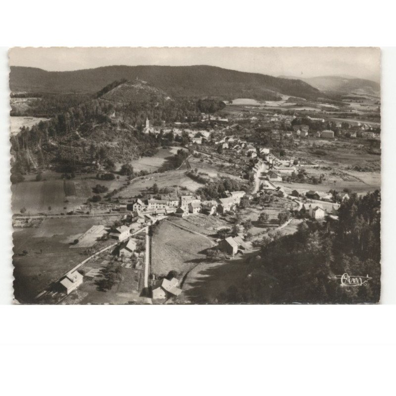 BRUYERES: vue panoramique vue aérienne 10x15 - très bon état