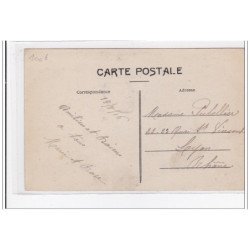 SAINT-GENEST-MALIFAUX : l'arrivée de l'autobus devant l'hotel odouard - tres bon etat