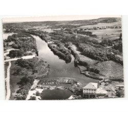 CHARMES: barrage sur la moselle vue aérienne 10x15 - très bon état