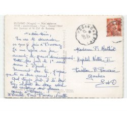 BUSSANG: taye, grand hôtel des sources et le col de bussang vue aérienne 10x15 - très bon état