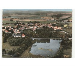 BULGNEVILLE: l'étang vue aérienne 10x15 - très bon état