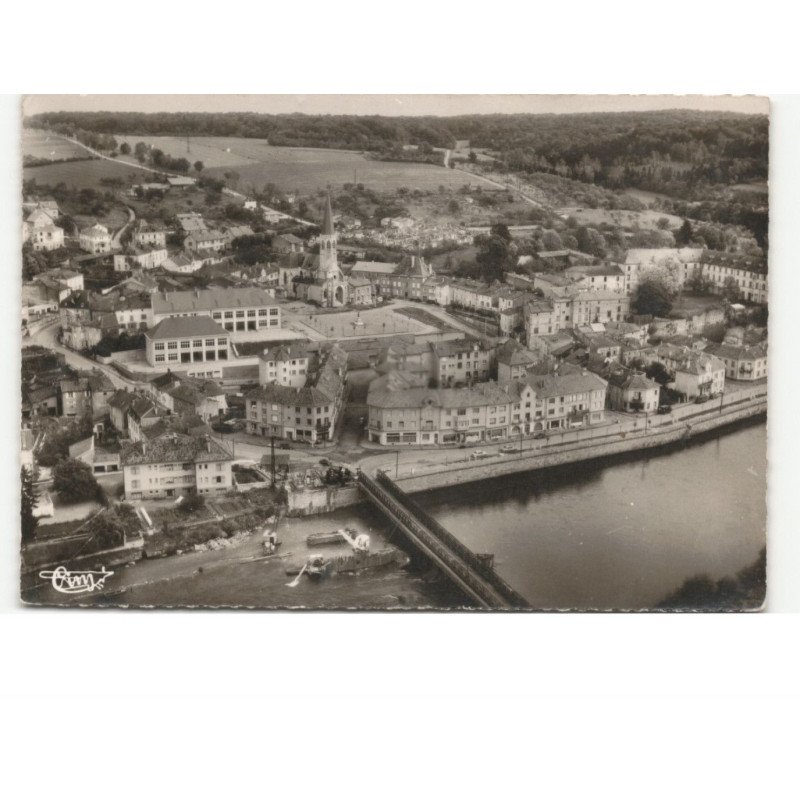 CHATEL-sur-MOSELLE: vue panoramique vue aérienne 10x15 - très bon état