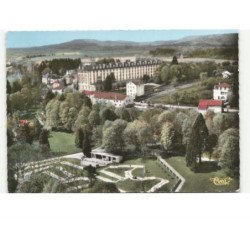 CONTREXEVILLE: hôtel cosmos et le parc vue aérienne 10x15 - très bon état