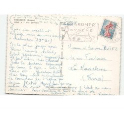 CORCIEUX: vue générale vue aérienne 10x15 - très bon état