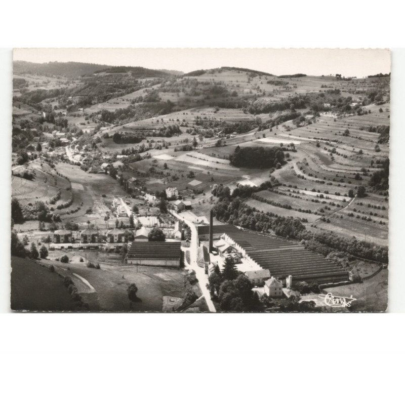 LA CROIX-aux-MINES: vue panoramique vue aérienne 10x15 - très bon état