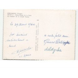 CORNIMONT: notre-dame de la paix au sommet de la grand' roche vue aérienne 10x15 - très bon état