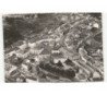 DARNEY: le centre de la ville et l'hôtel de ville vue aérienne 10x15 - très bon état