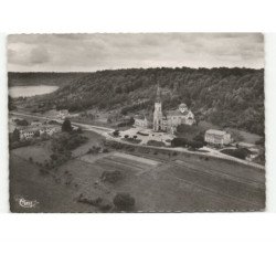 DOMREMY-la-PUCELLE: basilique nationale de sainte-jeanne-d'arc vue aérienne 10x15 - très bon état