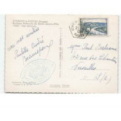 DOMREMY-la-PUCELLE: basilique nationale de sainte-jeanne-d'arc vue aérienne 10x15 - très bon état