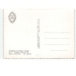 DOMREMY-la-PUCELLE: basilique nationale de sainte-jeanne-d'arc vue aérienne 10x15 - très bon état
