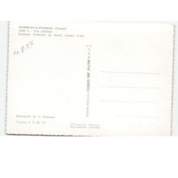 DOMREMY-la-PUCELLE: basilique nationale de sainte jeanne d'arc vue aérienne 10x15 - très bon état