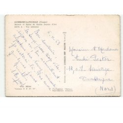 DOMREMY-la-PUCELLE: maison et église de sainte-jeanne-d'arc vue aérienne 10x15 - très bon état