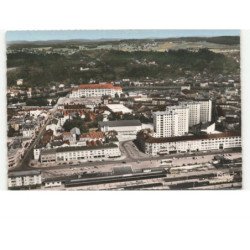 EPINAL: vue générale, quartier de la gare vue aérienne 10x15 - état