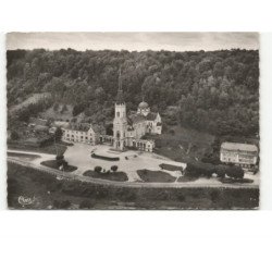 DOMREMY-la-PUCELLE: basilique nationale de sainte-jeanne d'arc vue aérienne 10x15 - très bon état