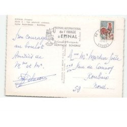 EPINAL: église notre-dame, building vue aérienne 10x15 - très bon état