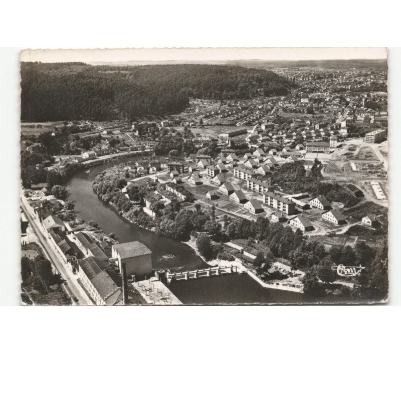 EPINAL: la moselle vue aérienne 10x15 - état
