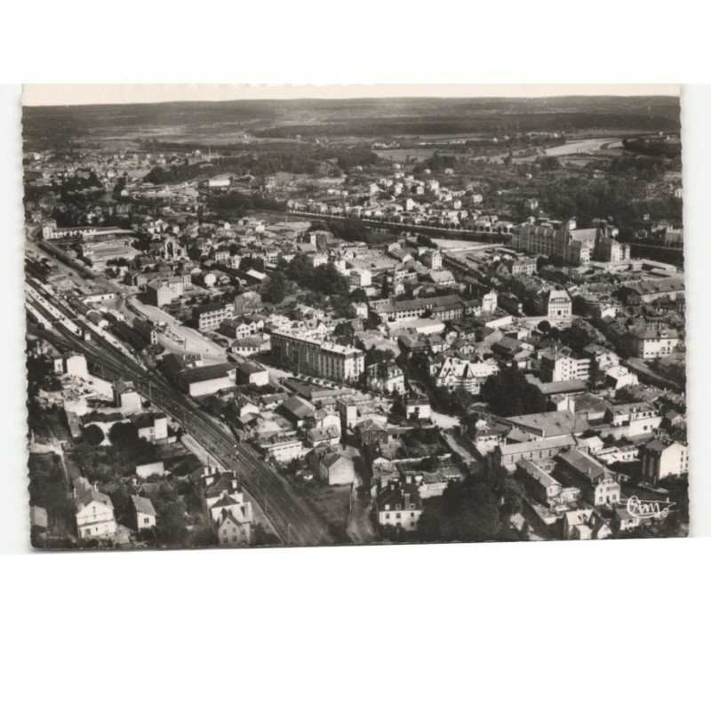 EPINAL: quartier de la gare vue aérienne 10x15 - très bon état