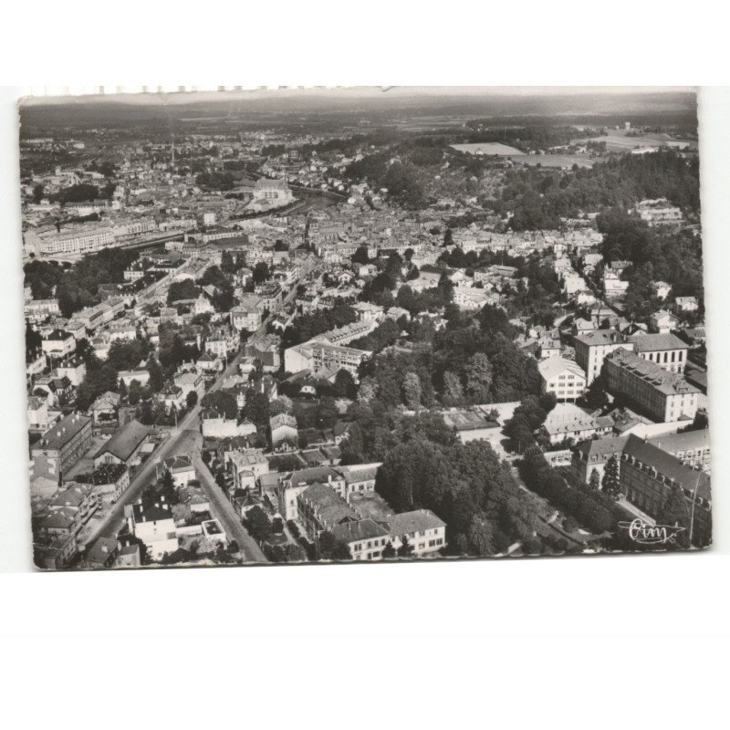EPINAL: panoramique et la moselle vue aérienne 10x15 - très bon état