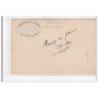 LE PUY : chemin de table entierement fait aux fuseaux (dentelle) (autographe) - tres bon etat