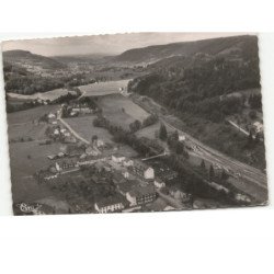 FAYMONT: le bas de faymont sa chapelle ses cités vue aérienne 10x15 - très bon état