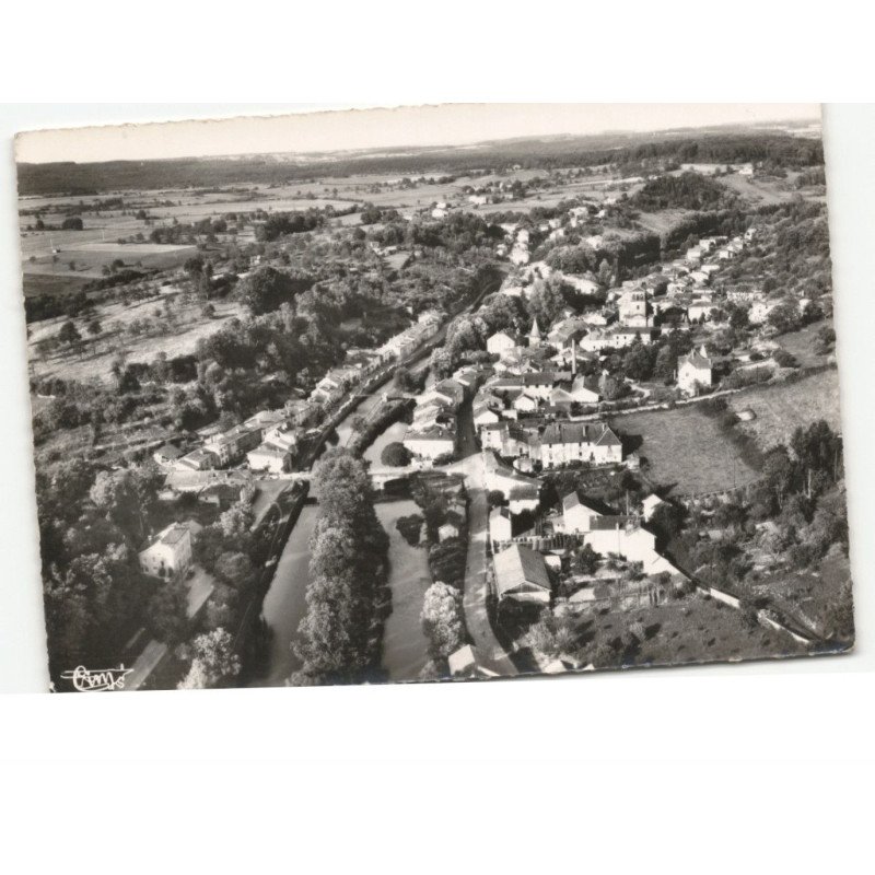 FONTENOY-le-CHATEAU: vue panoramique vue aérienne 10x15 - très bon état