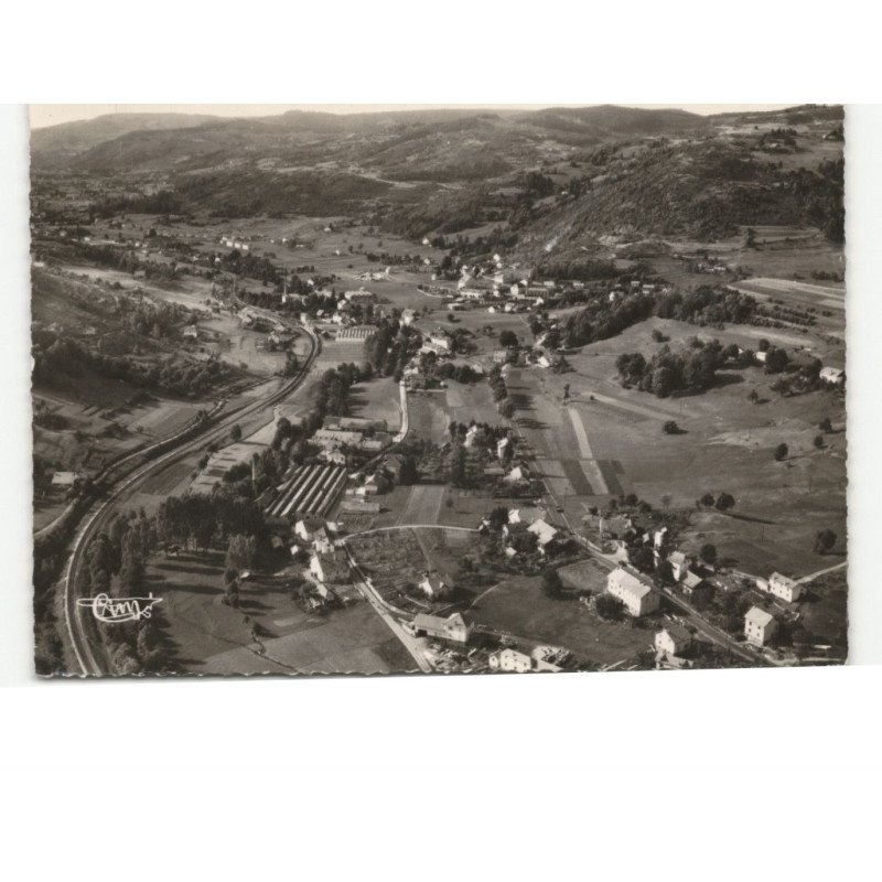 FRESSE-sur-MOSELLE: vue panoramique vue aérienne 10x15 - très bon état