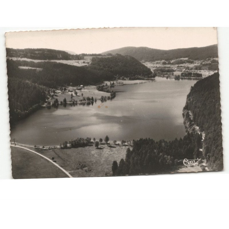 GERARDMER: le lac vue aérienne 10x15 - très bon état