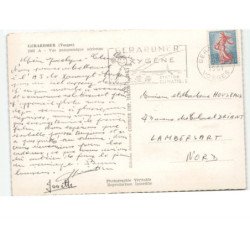 GERARDMER: vue aérienne 10x15 - très bon état