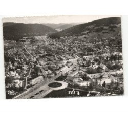 GERARDMER: vue générale et le lac vue aérienne 10x15 - très bon état
