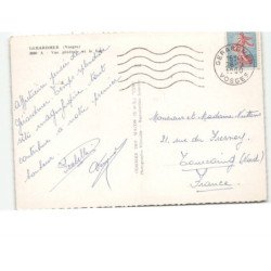 GERARDMER: vue générale et le lac vue aérienne 10x15 - très bon état