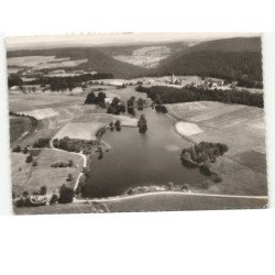 LE GIRMONT: les etangs de corfaing vue aérienne 10x15 - très bon état